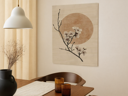 Sakura Solstice Wooden Wall Art