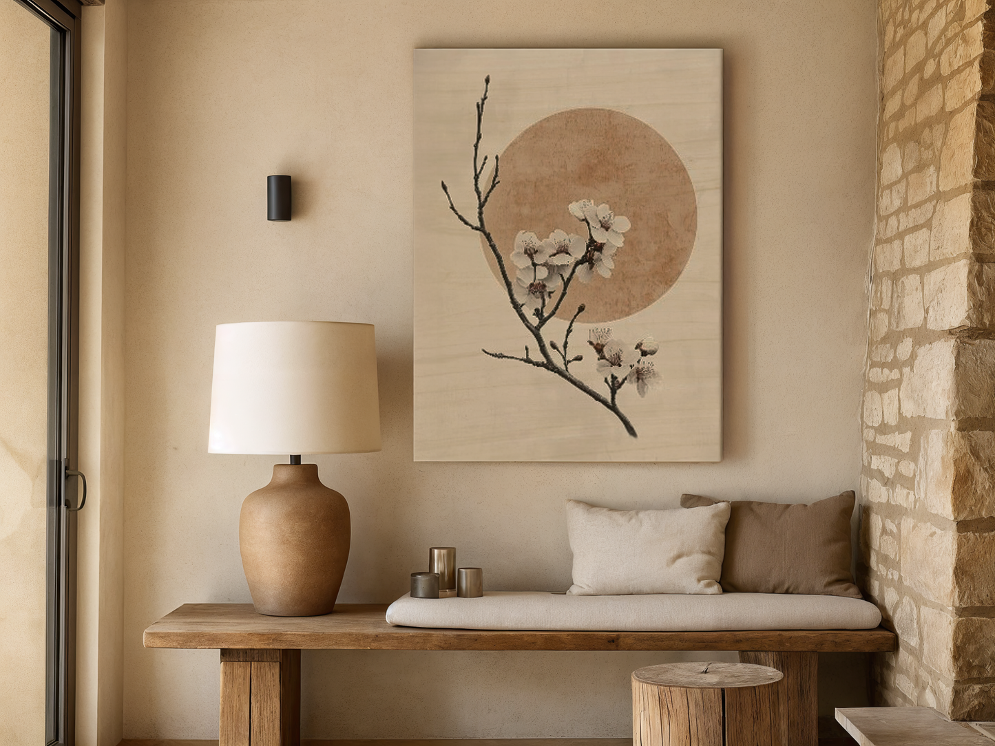 Sakura Solstice Wooden Wall Art