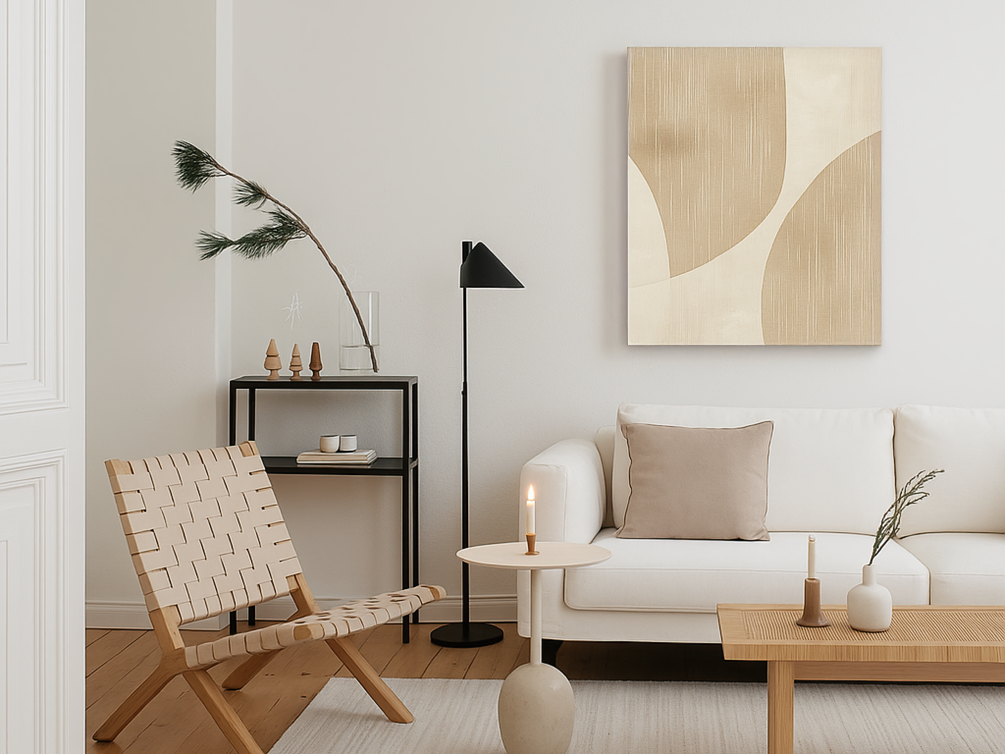 Sandswept Harmony Wood Wall Art