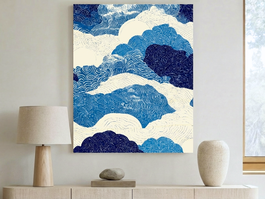 Seiran Ocean Wood Wall Art