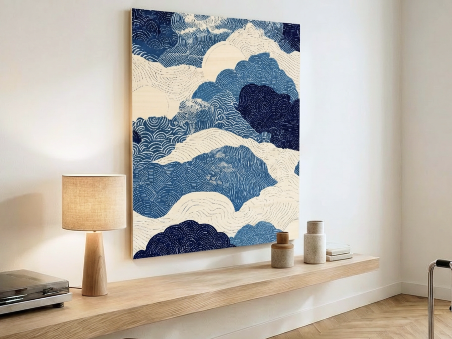 Seiran Ocean Wood Wall Art