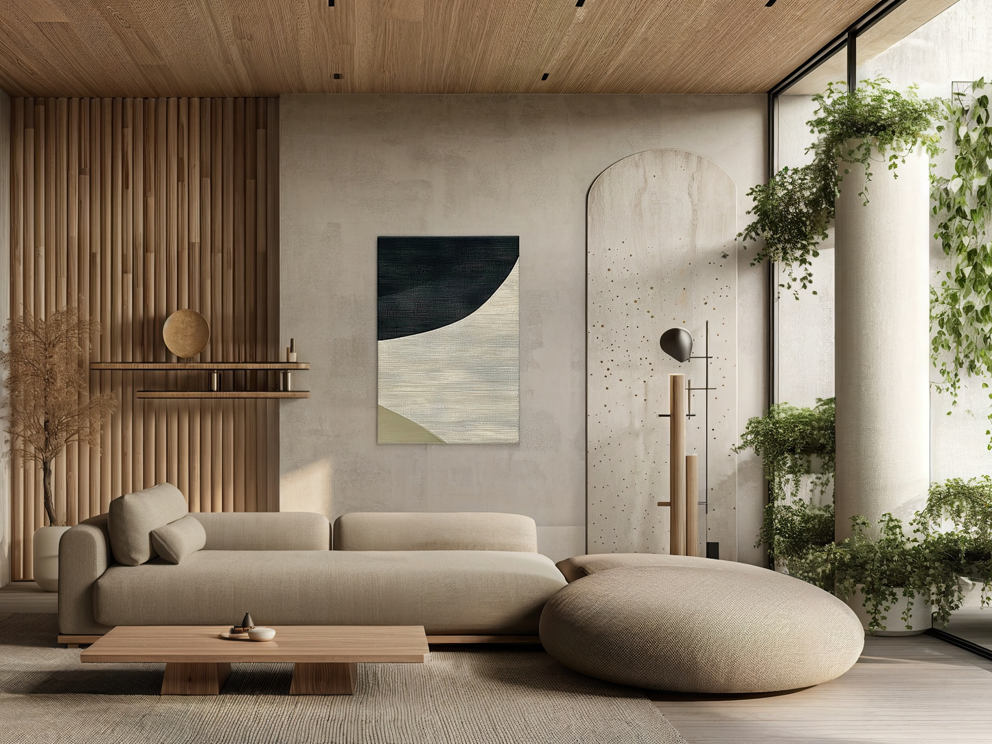 Silent Currents Wood Wall Art