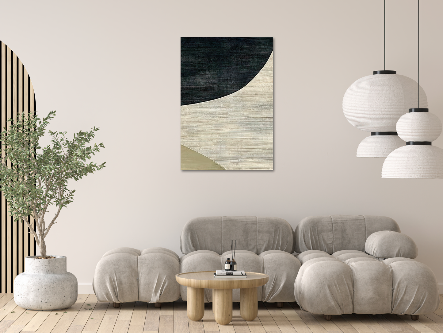 Silent Currents Wood Wall Art