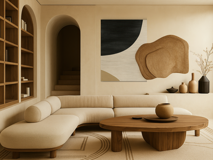 Silent Currents Wood Wall Art