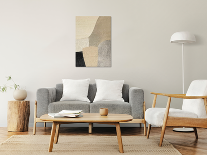 Soft Contours Wooden Wall Art