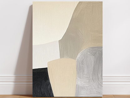 Soft Contours Wooden Wall Art