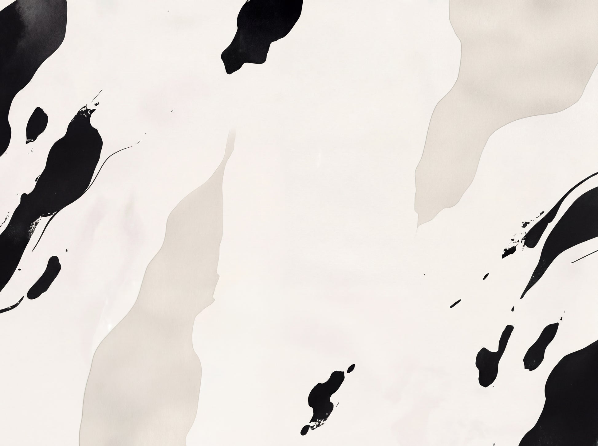 Sumi Flow wallpaper detail showing canvas finish texture