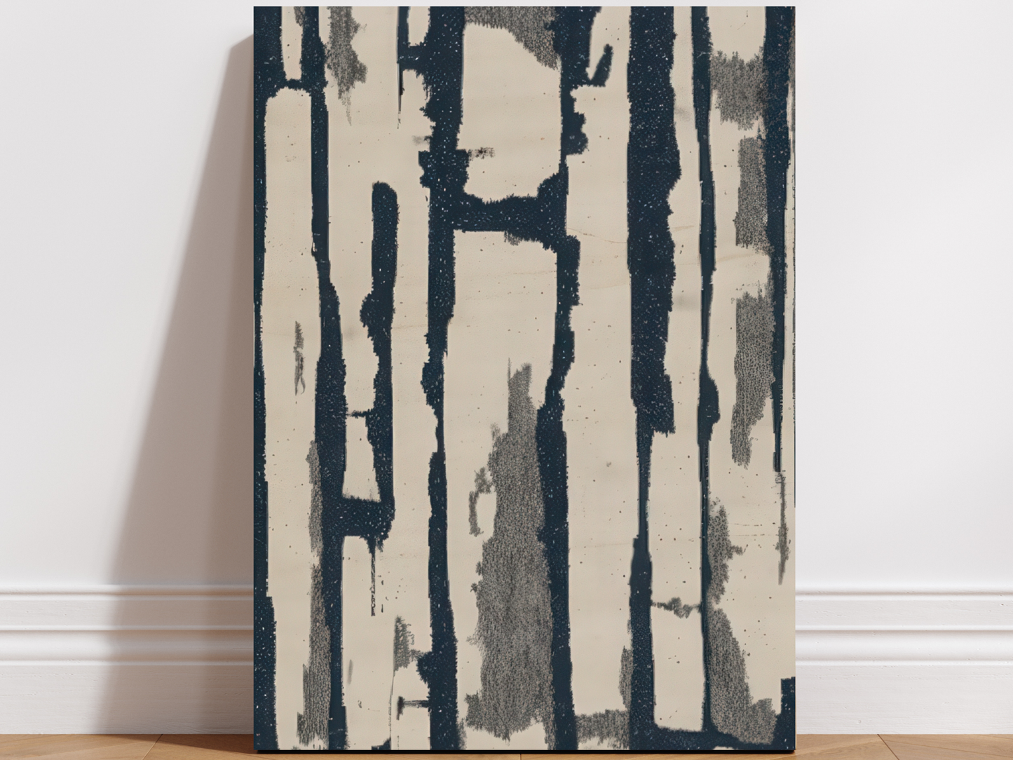 Takekage Shadows wooden wall art detail showing texture