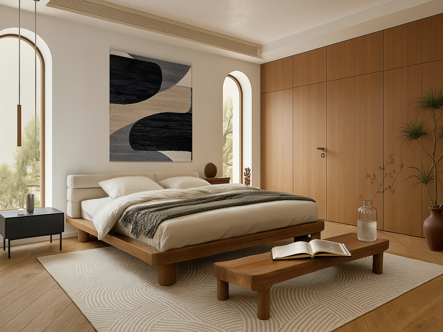 Tidal Forms Wood Wall Art