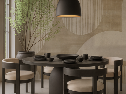 Wabi-Sabi Circle Wallpaper