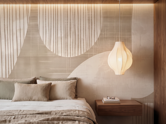 Wabi-Sabi Circle Wallpaper