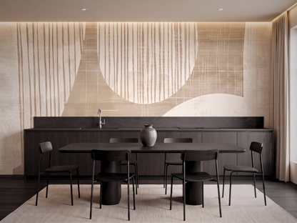 Wabi-Sabi Circle Wallpaper