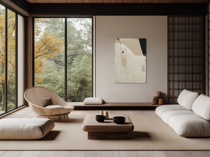 Whispering Contours Wooden Wall Art