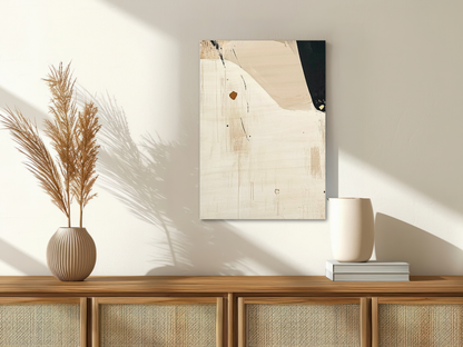 Whispering Contours Wooden Wall Art