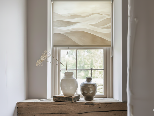 Zen Dunes Fabric Roller Blind