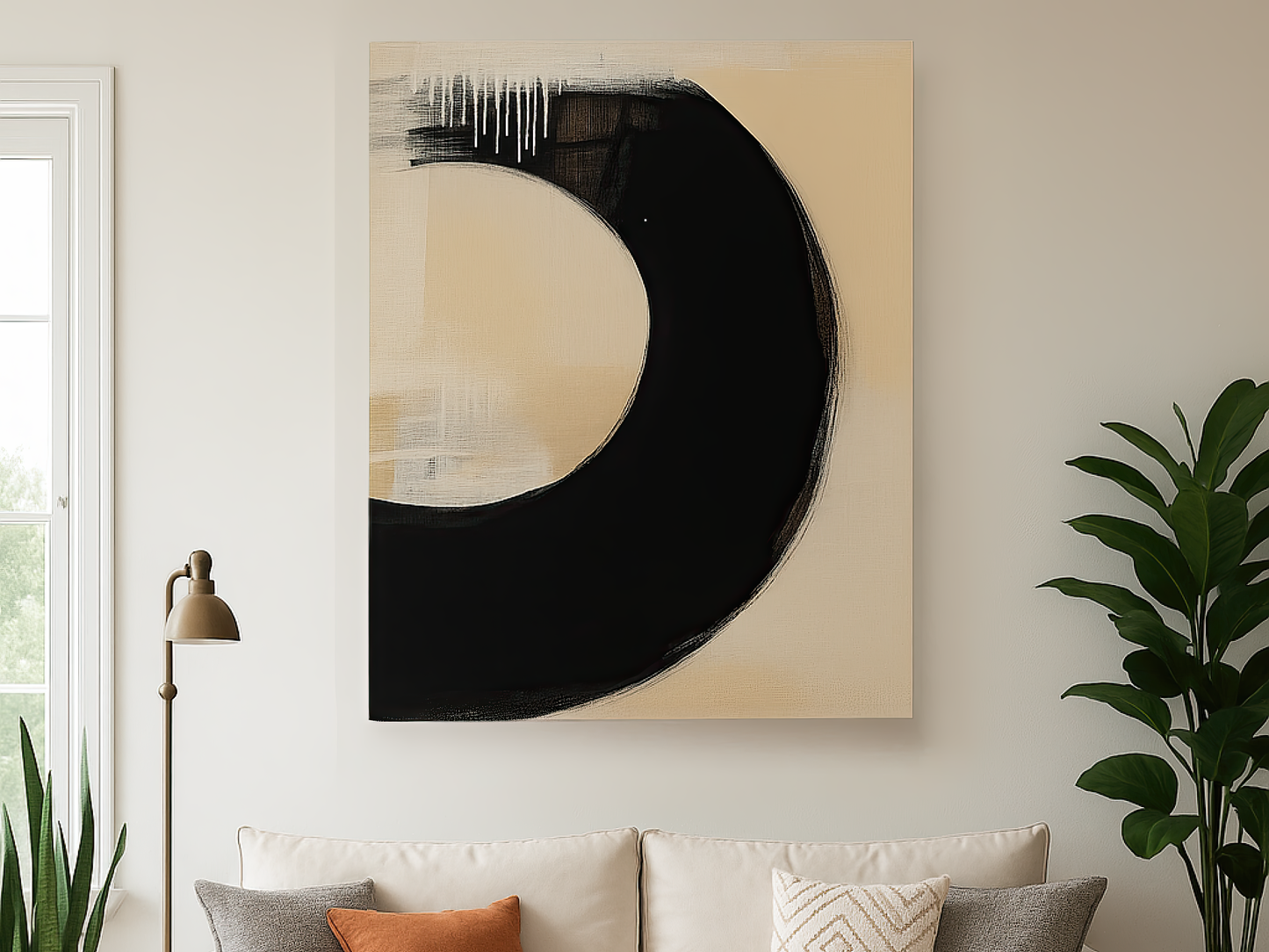 Zen Eclipse Wooden Wall Art