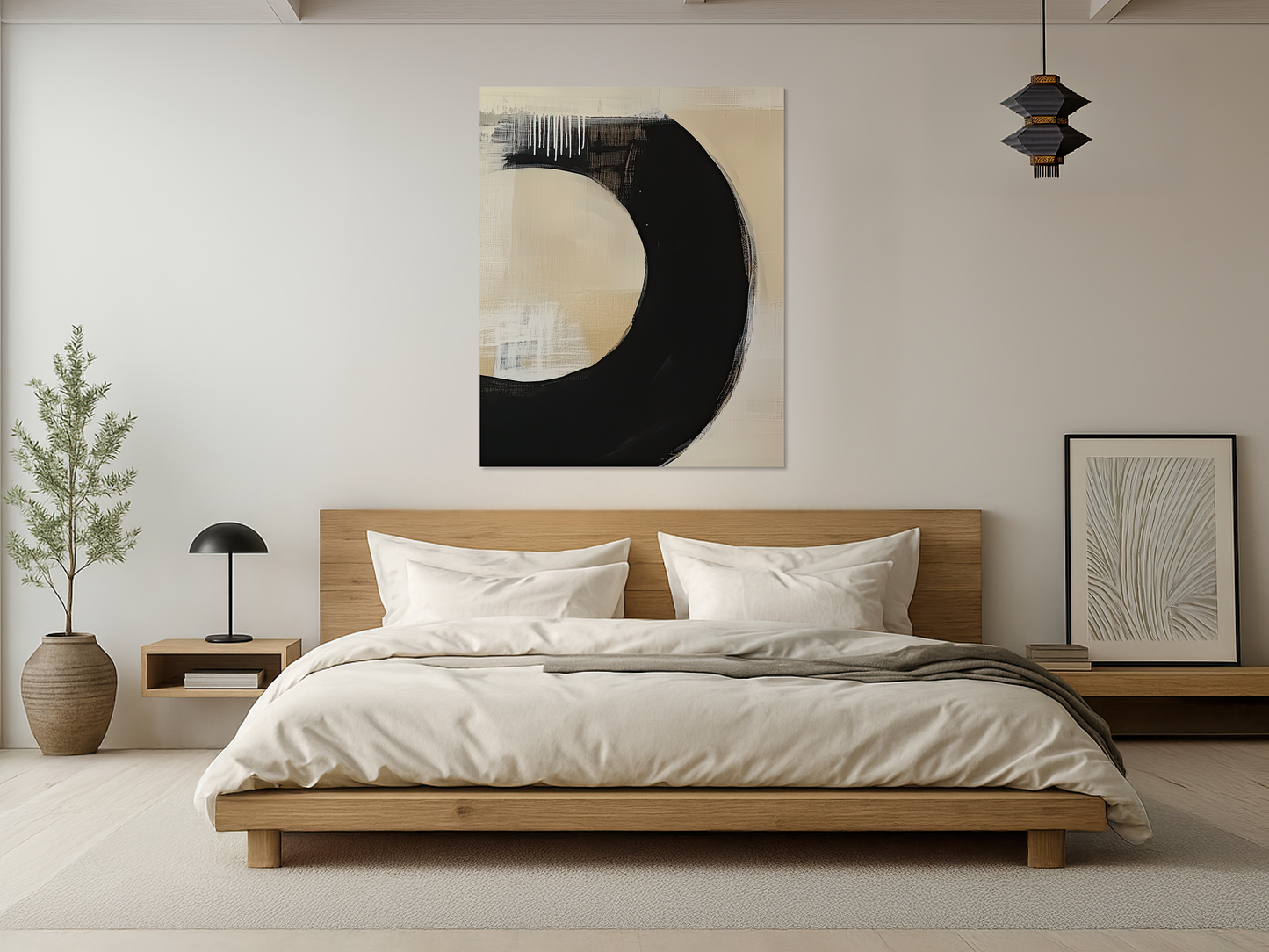 Zen Eclipse Wooden Wall Art