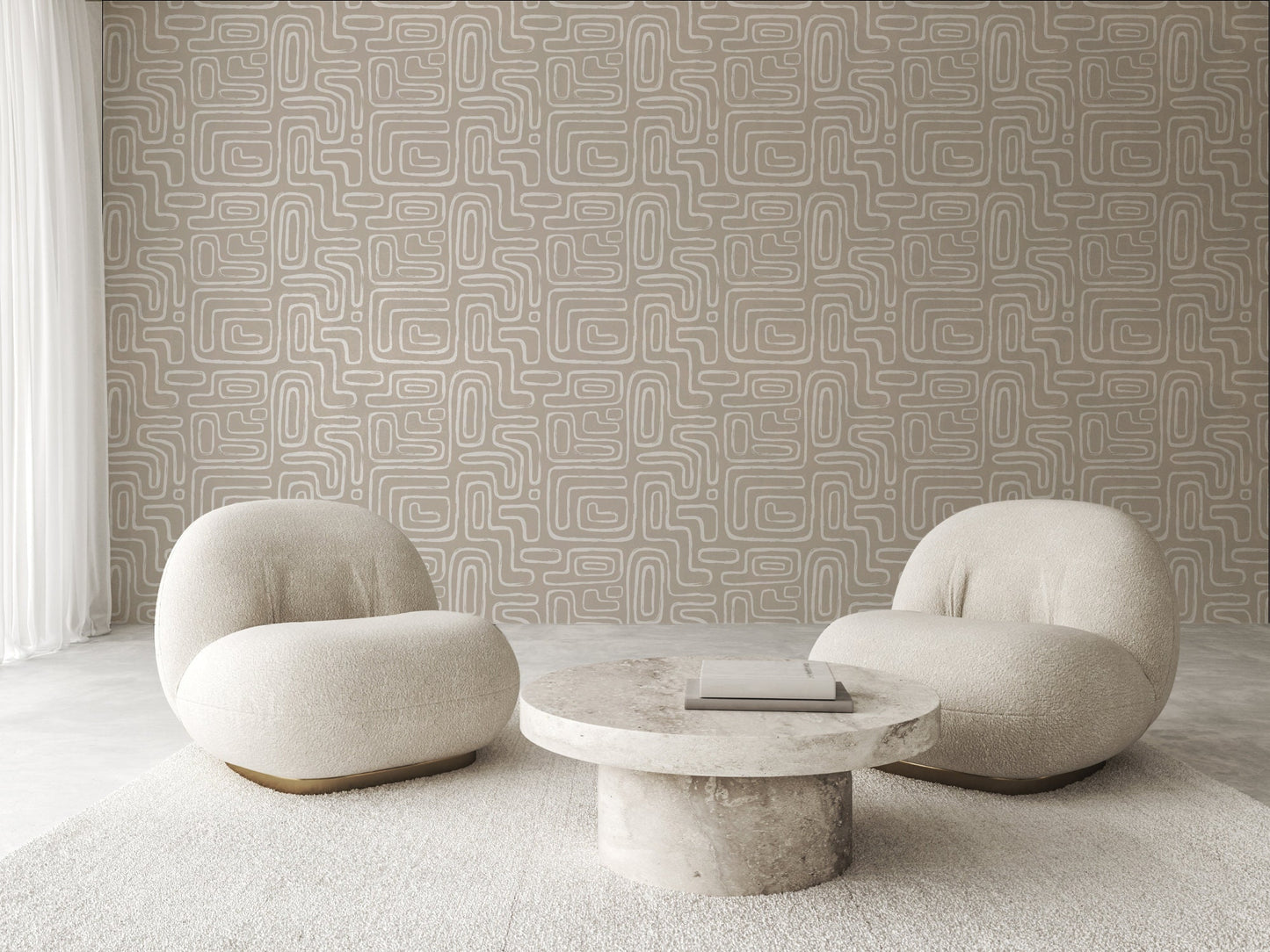 Calm Labyrinth Wallpaper